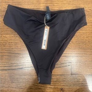 SKIMS Black High-Waist Bottom